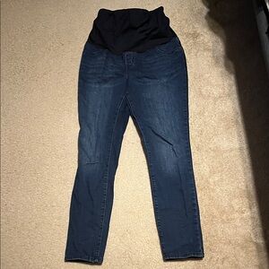 Women's Blue Maternity Jeans
